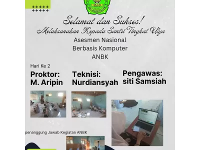 Kegiatan ANBK Tingkat Ulya PKPPS DARUSSALAM 